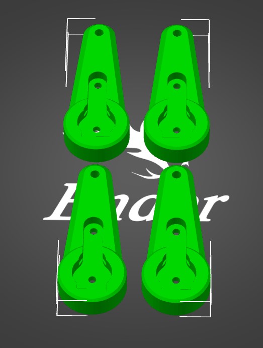 PLASTIC PARTS SR6 Main Arms - Your Hobbies Customized LLC