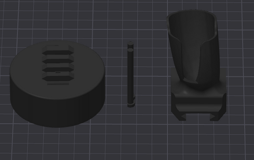 VAM VR Controller End Cap(For use with Virt-A-Mate) - Your Hobbies Customized LLC